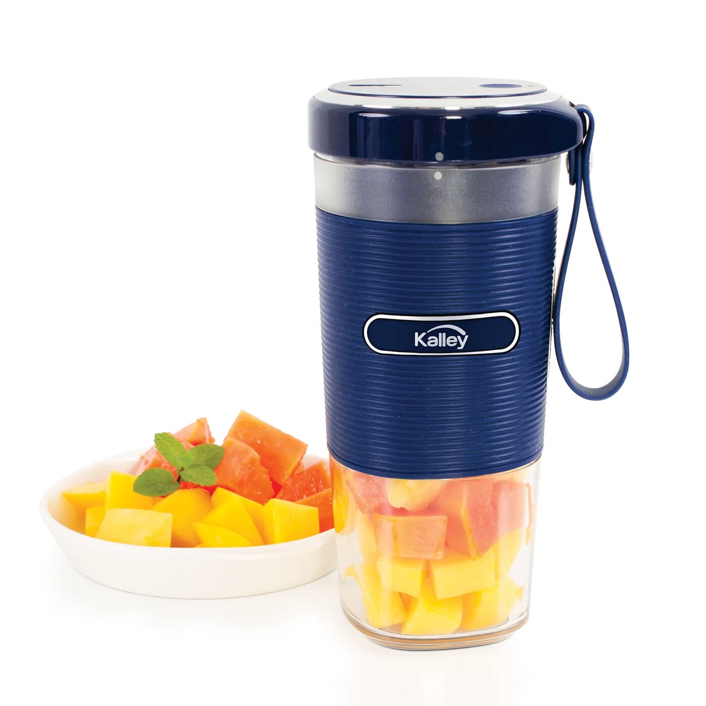 Licuadora KALLEY Personal K-MLP5 recargable Azul