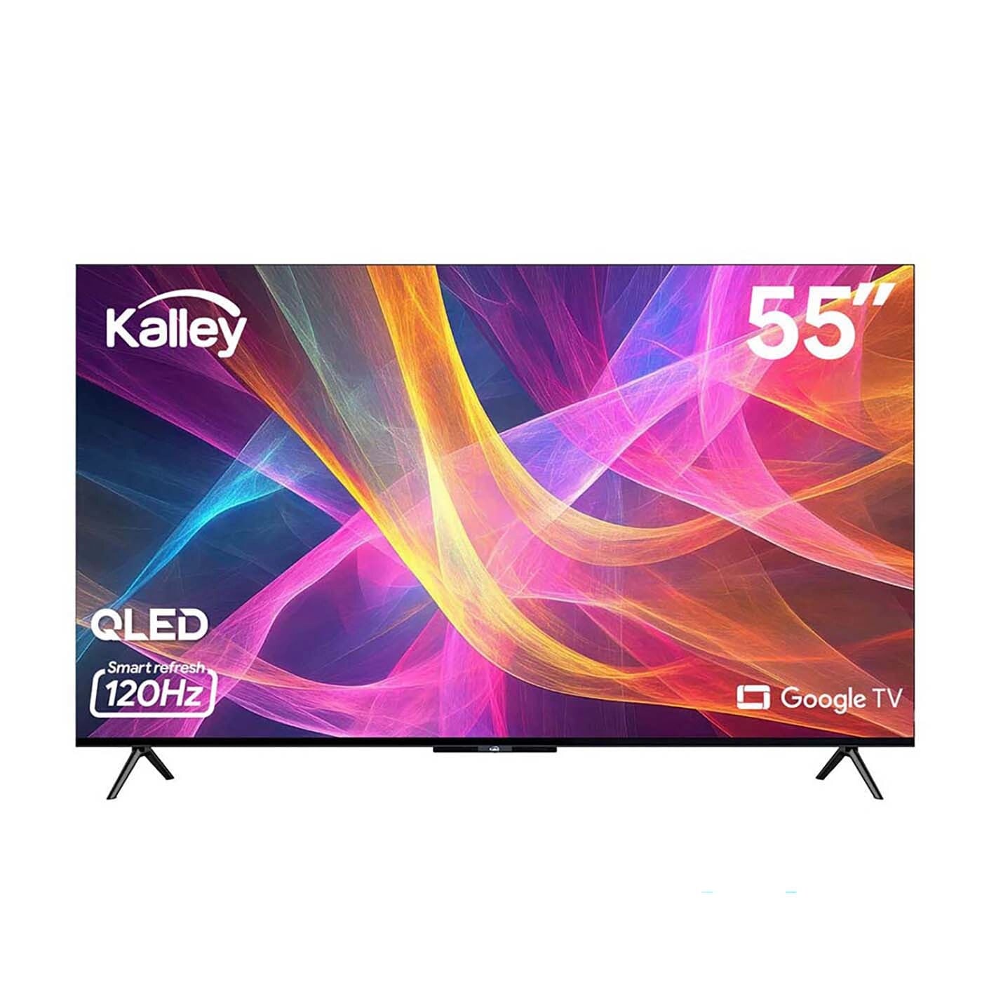 TV KALLEY 55" Pulgadas 139 cm 55GQ405 4K-UHD QLED Smart TV Google