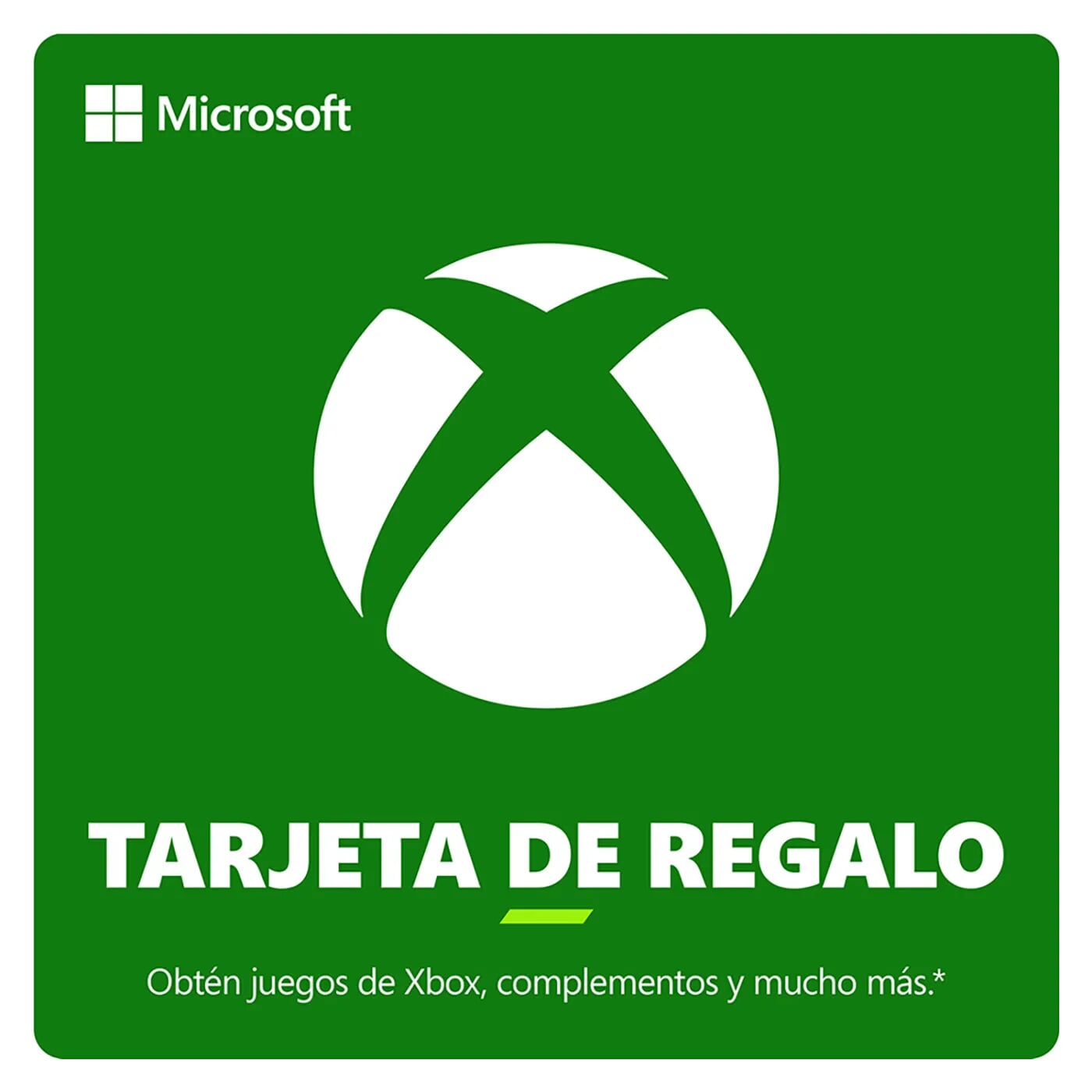 Pin Virtual Xbox Tarjeta de Regalo $100.000