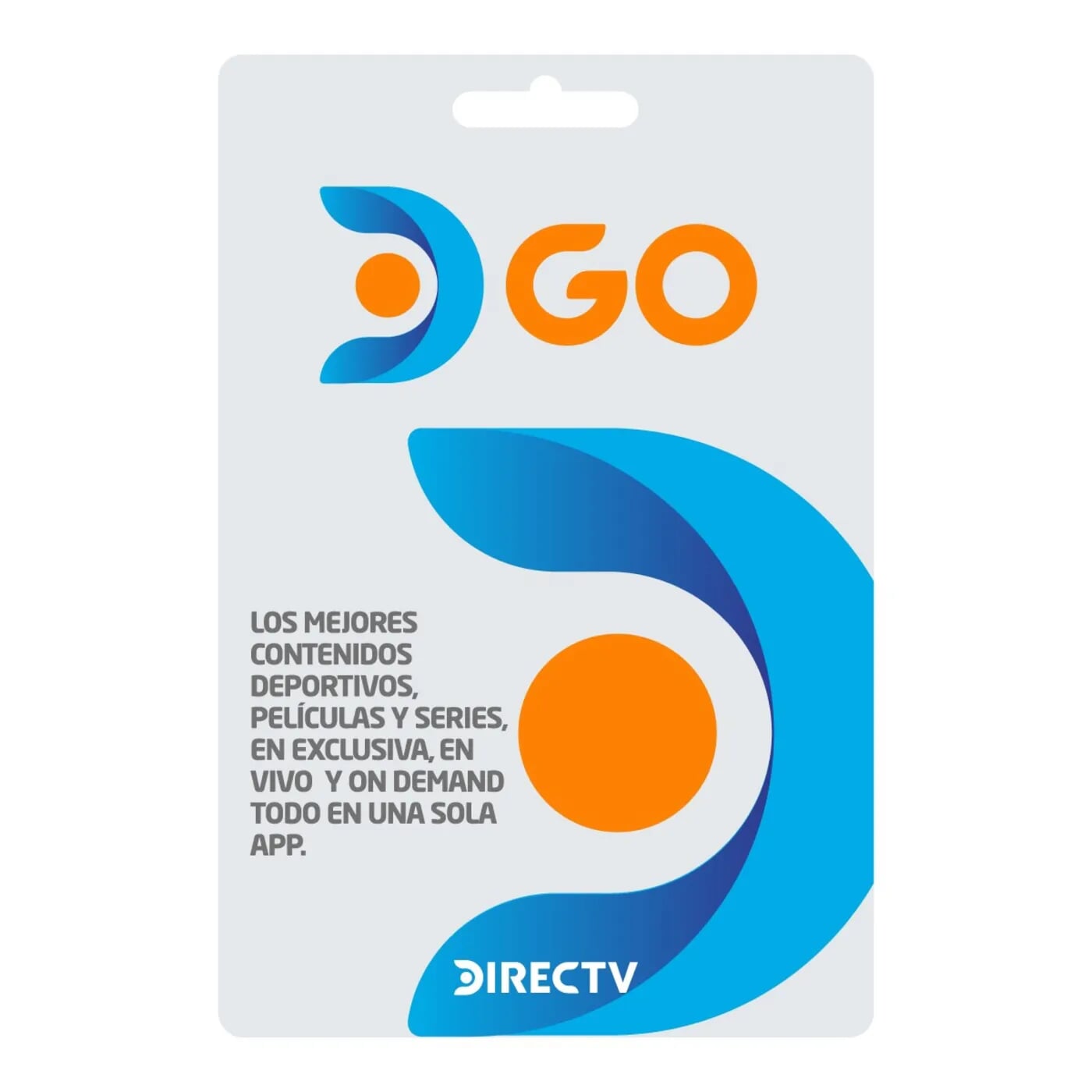 Pin Virtual Directv Go $ 102.900