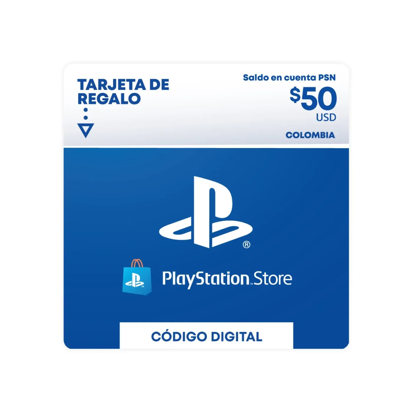 Pin Virtual PLAYSTATION $200.000COL