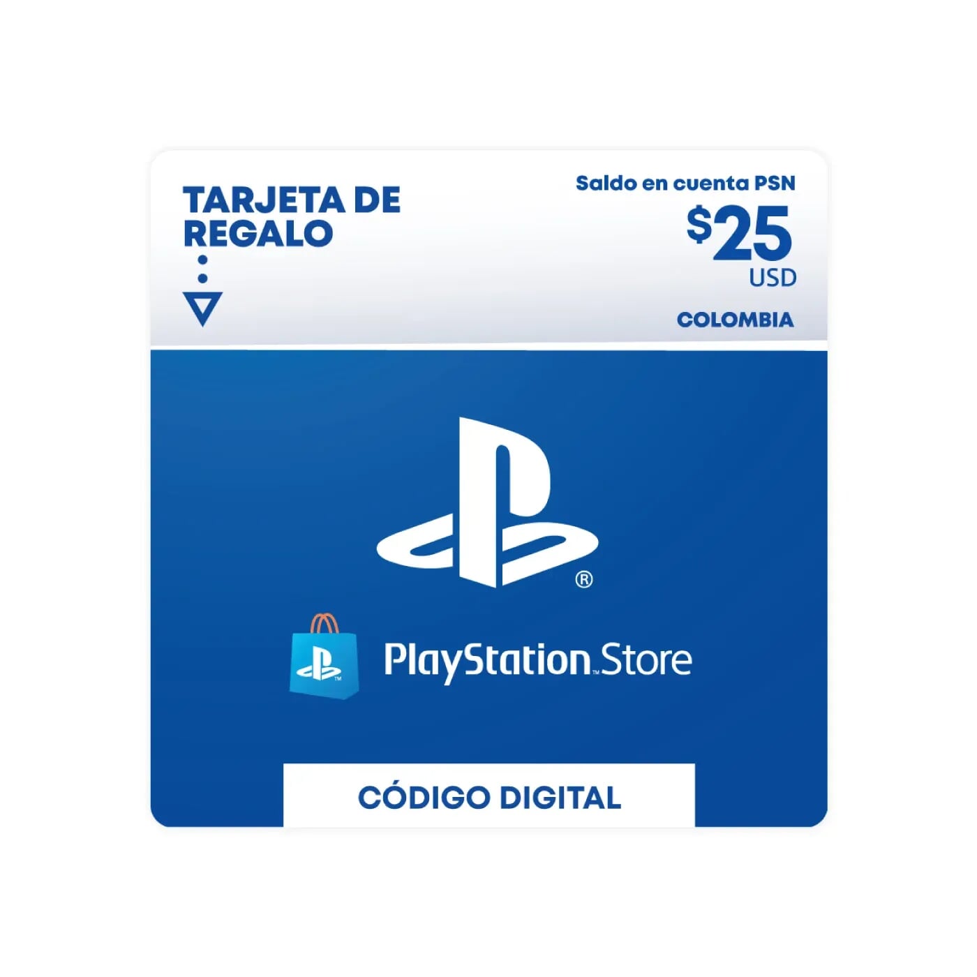 Pin Virtual PLAYSTATION $100.000COL