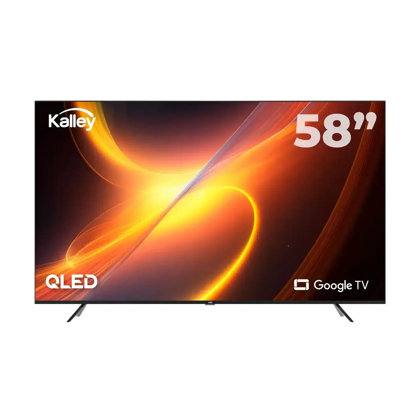 TV KALLEY 58" Pulgadas 147 cm K-GTV58UHDQ 4K-UHD QLED Smart TV Google