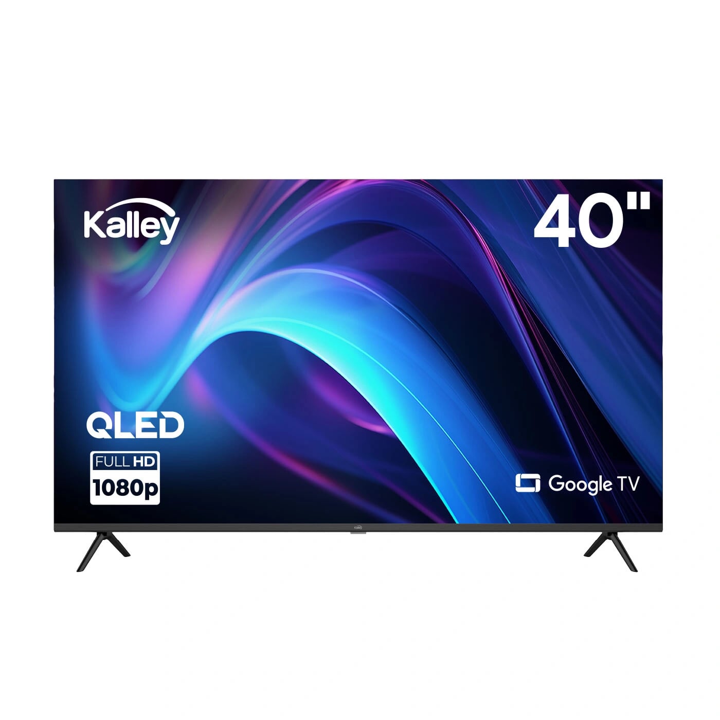 TV KALLEY 40" Pulgadas 100.4 cm 40GQ200A FHD QLED Smart TV Google