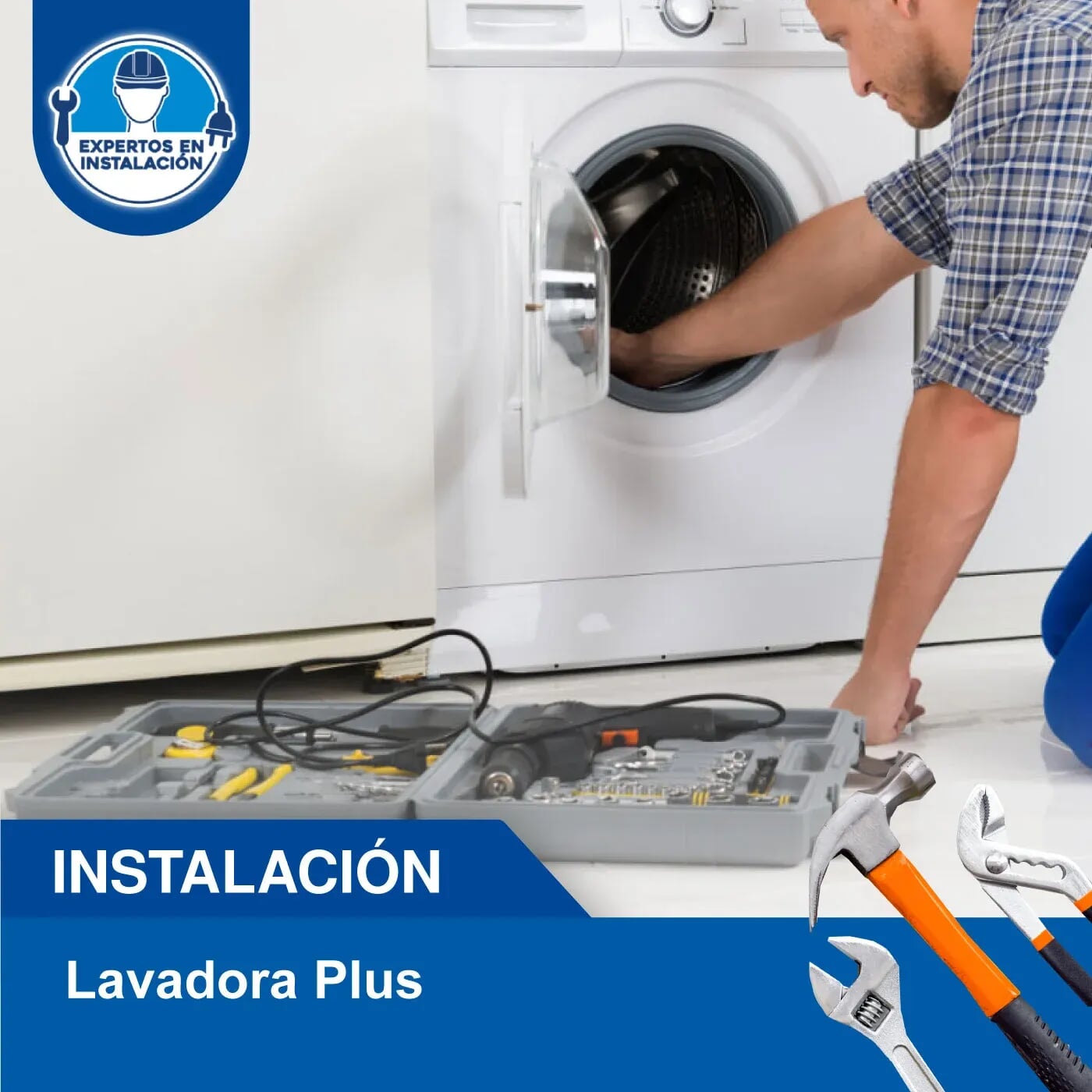 Instalación de Lavadoras