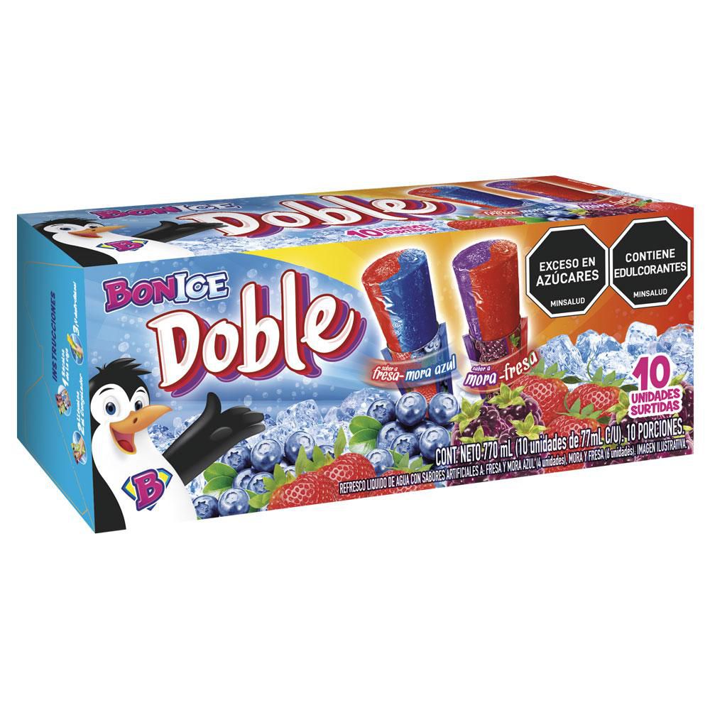 Bolis BON ICE surtido x10und (770 ml)