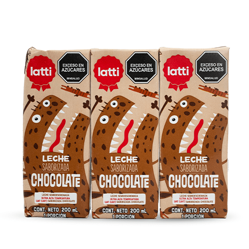 Leches Saborizadas Chocolate Larga Vida En Tetra Pak 600 Ml