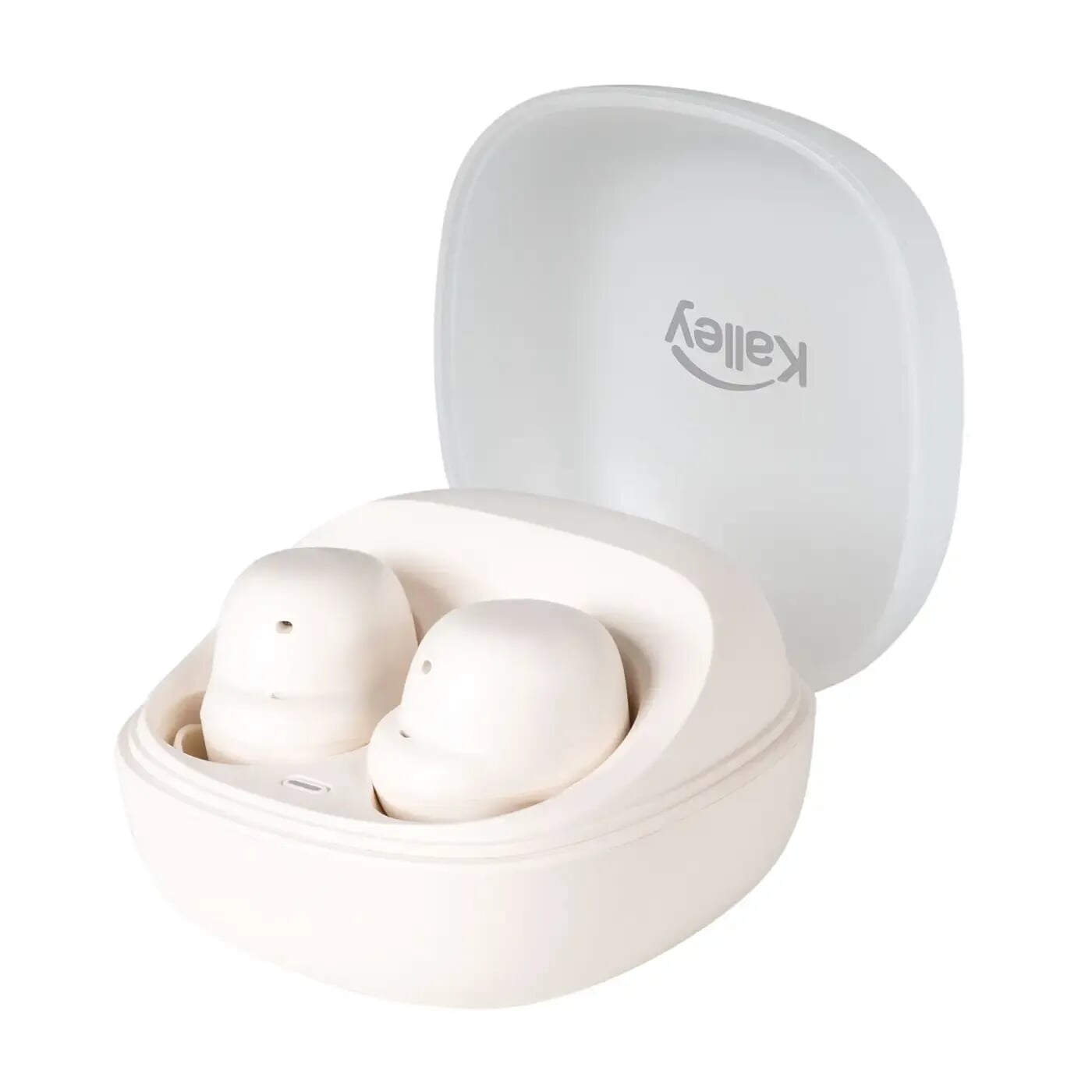 Audífonos KALLEY Inalámbricos Bluetooth In Ear K-AUDC Crema