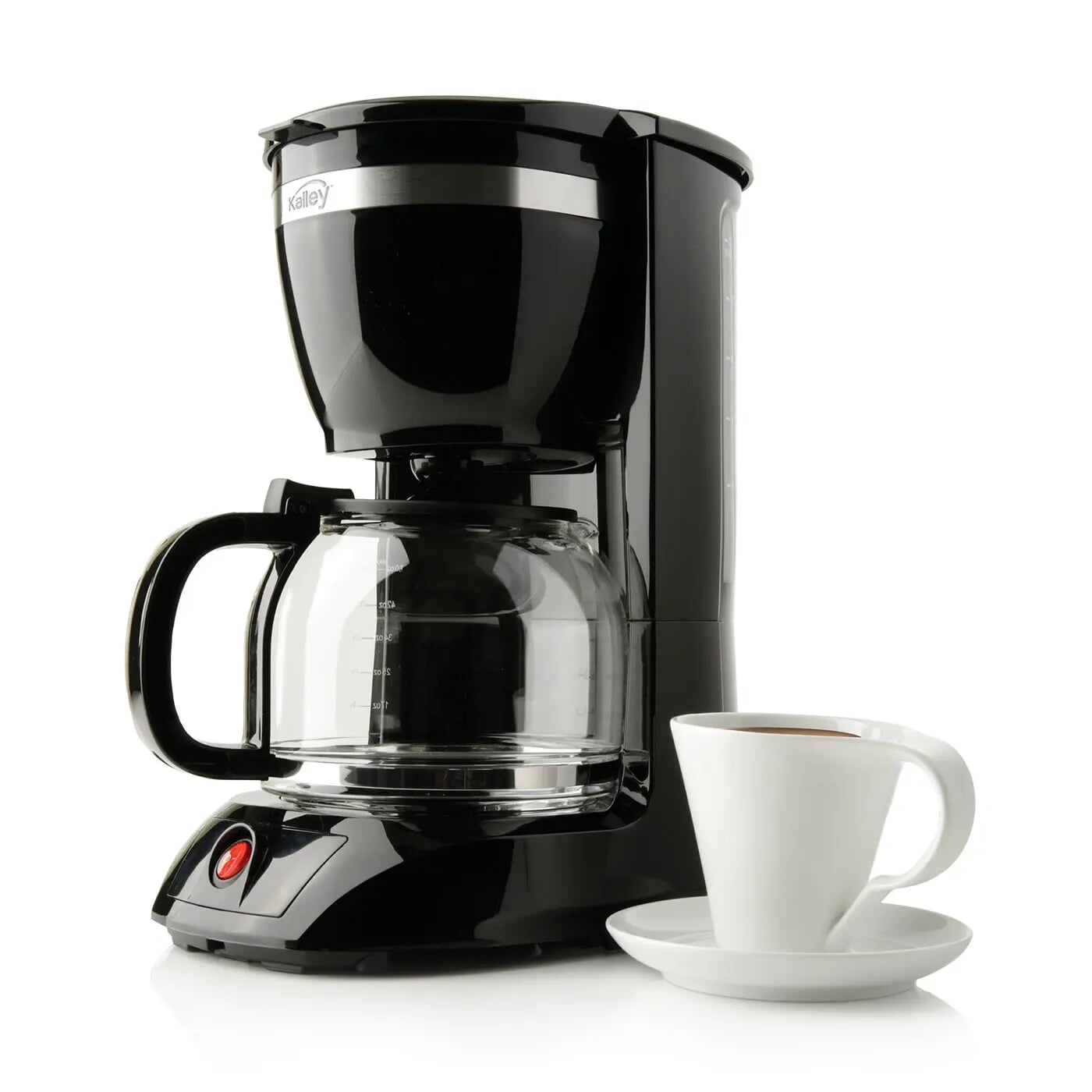 Cafetera KALLEY 12 tazas K-CM500K Negro
