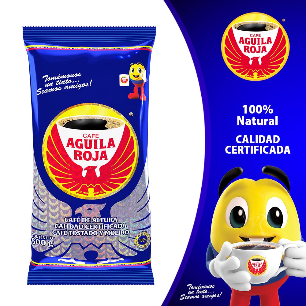 Café AGUILA ROJA molido (500 gr)