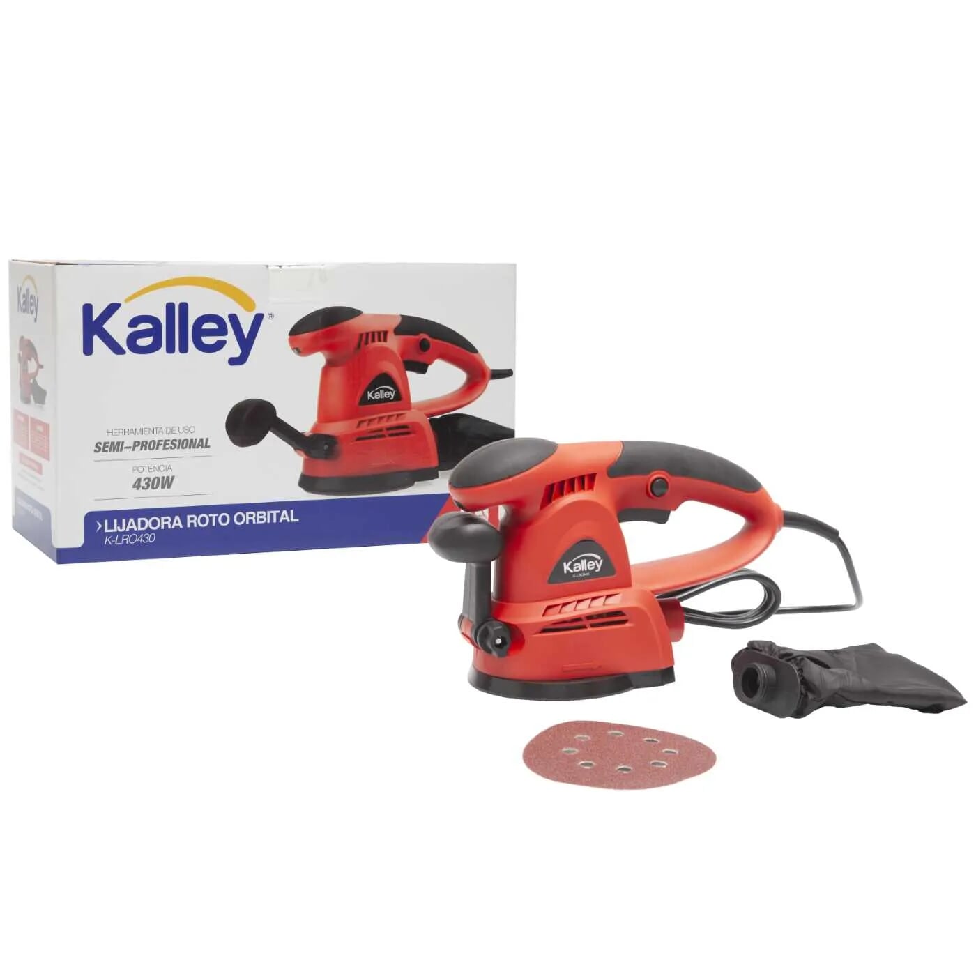 Lijadora KALLEY RotoOrbital K-LR0430 430w