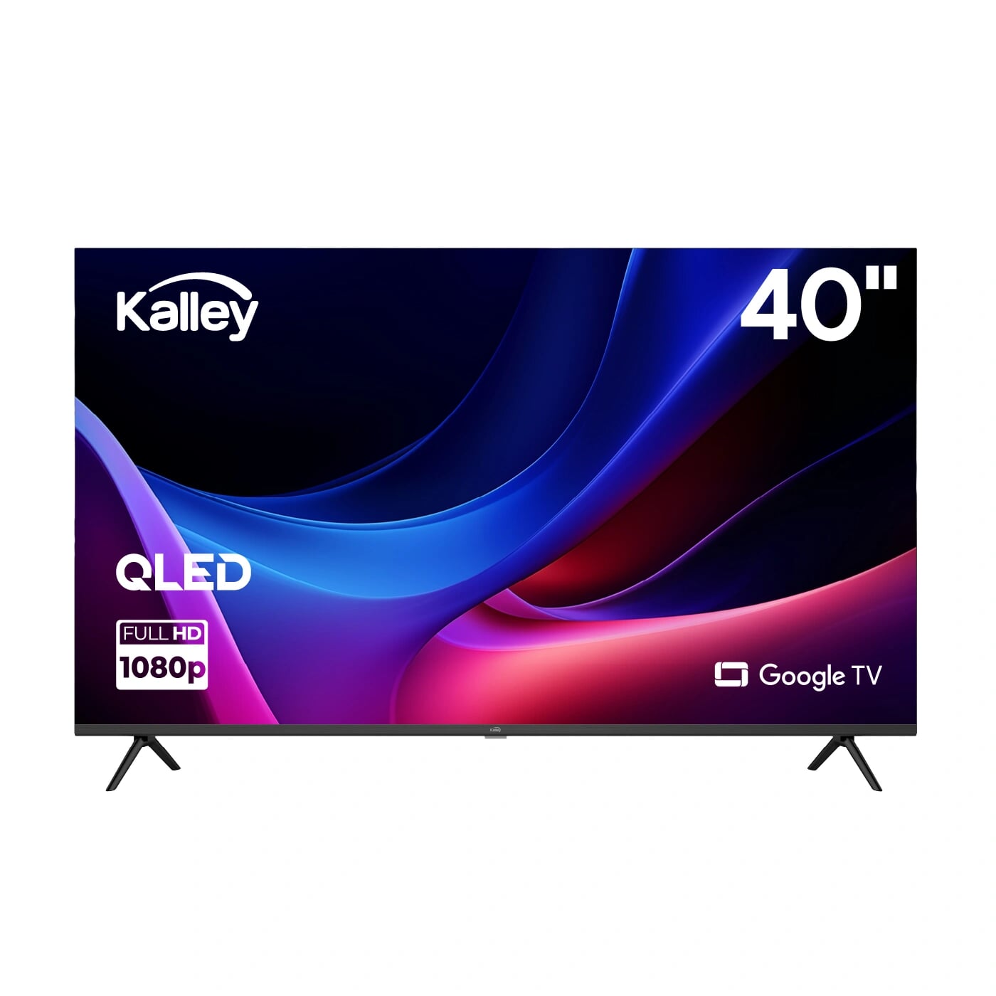 TV KALLEY 40" Pulgadas 100.4 cm 40GQ200 FHD QLED Smart TV Google