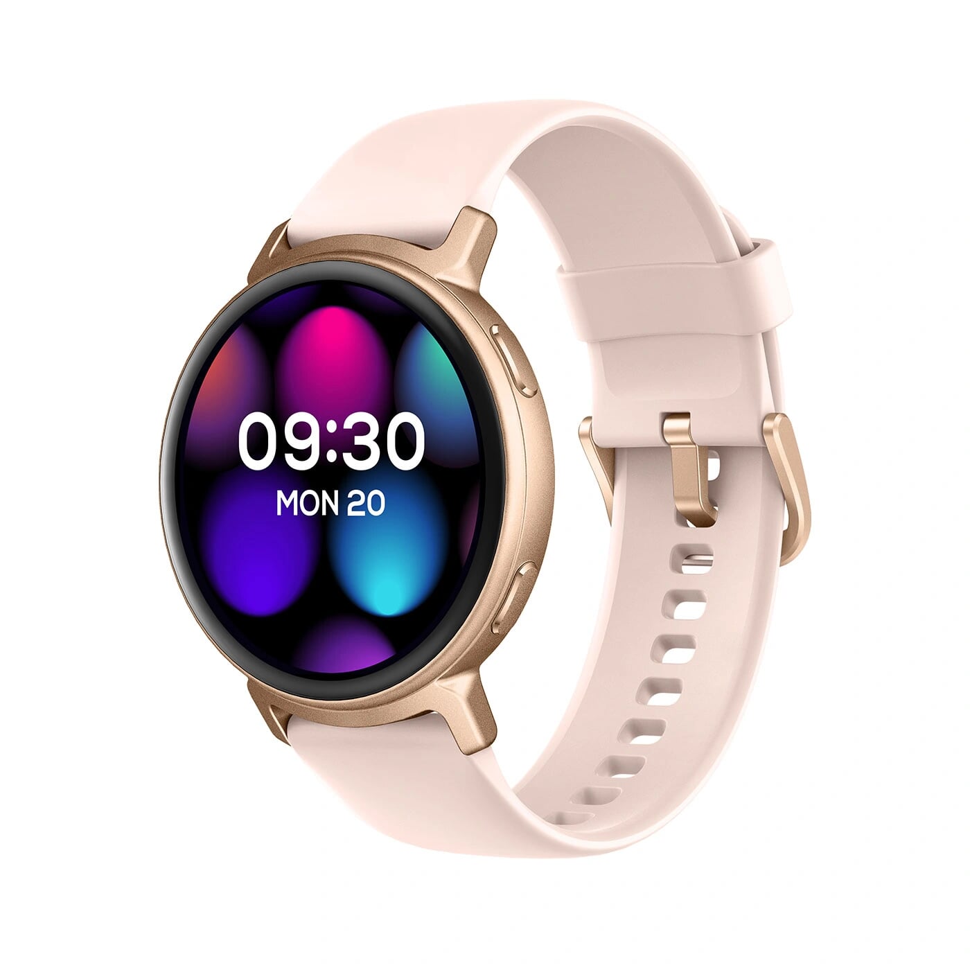 Reloj KALLEY K-SWR4G 33,5 mm con GPS Rosado|Crema