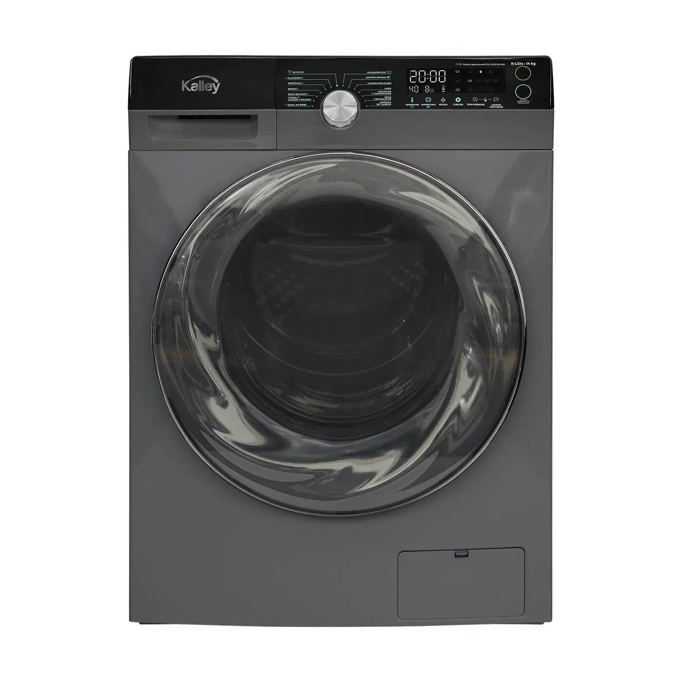 Lavadora/Secadora KALLEY Carga Frontal 15 Kilos K-LS15 Gris
