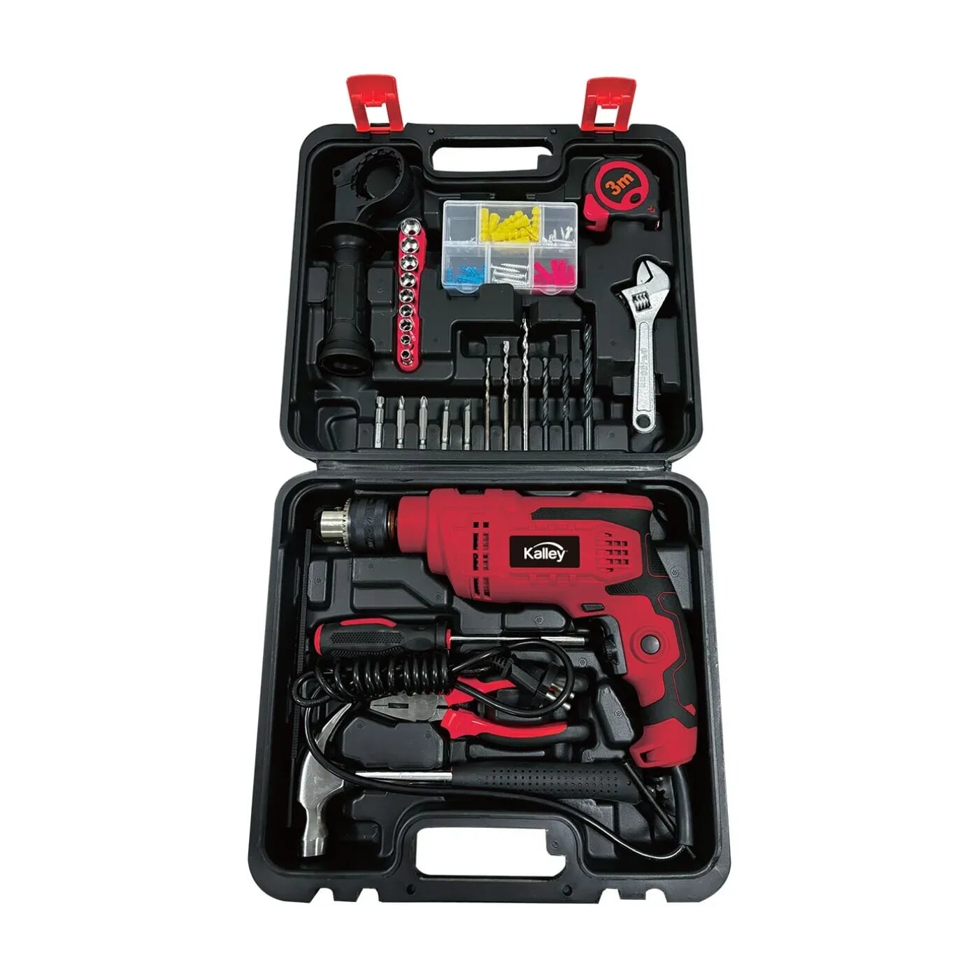 Taladro percutor 710w + Set herramientas K-SH710 KALLEY
