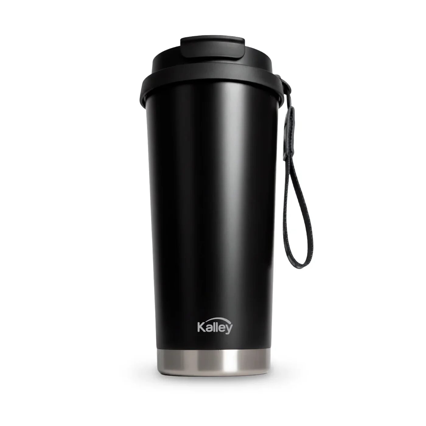 Termo Botella KALLEY Acero Inoxidable Negro 500 ml K-TBAN