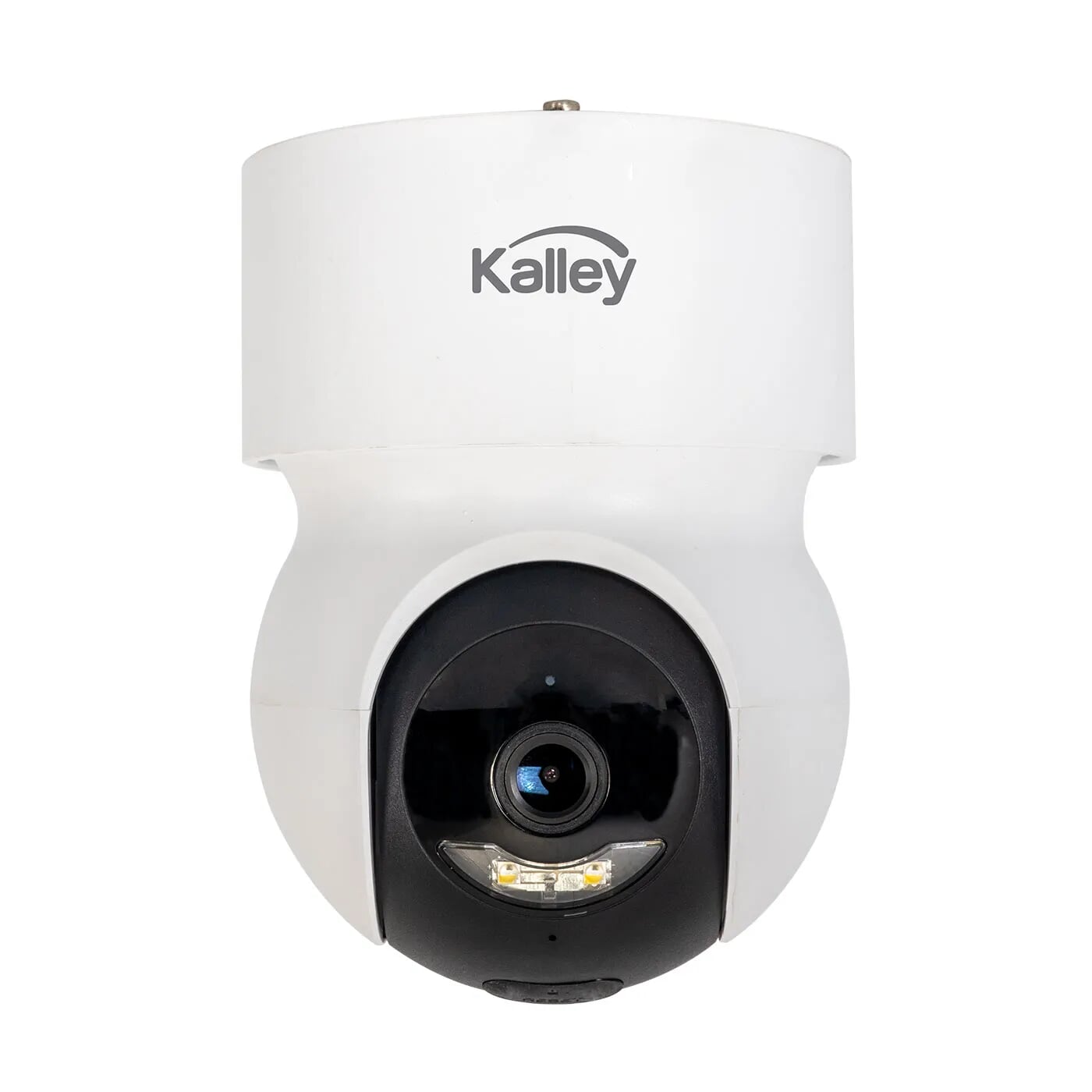 Cámara de Seguridad Rotativa KALLEY WiFi de Exterior Visión Dia|Noche 1080p HD K-CEX Blanco|Negro