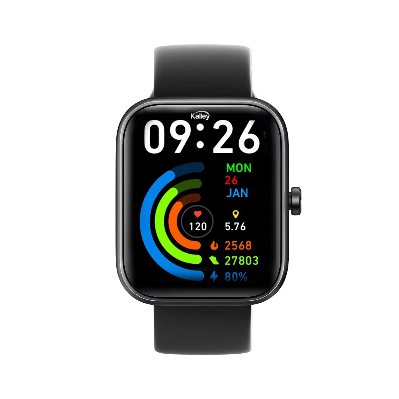 Reloj KALLEY K-SWNX 46.48 mm Negro Mate