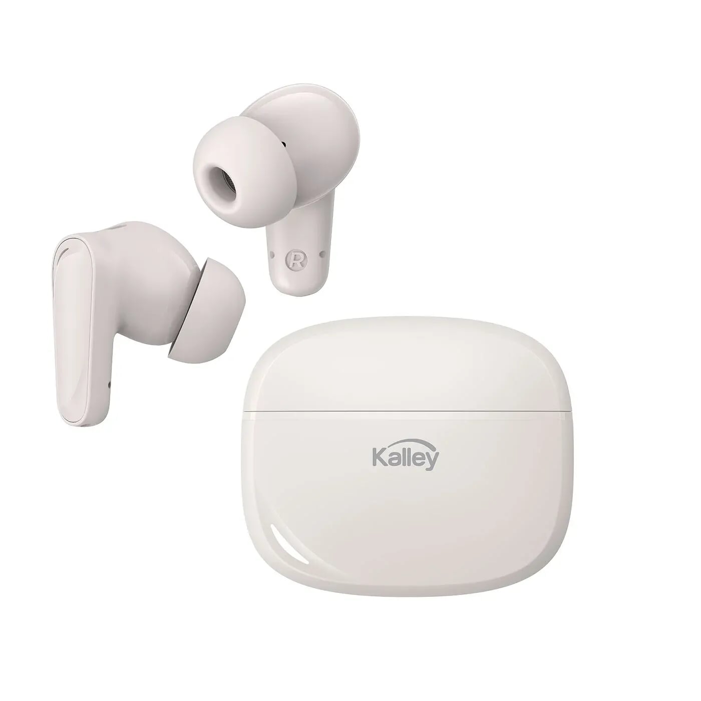 Audífonos KALLEY Inalámbricos Bluetooth In Ear K-ANG TWS Cancelación de Ruido Gris