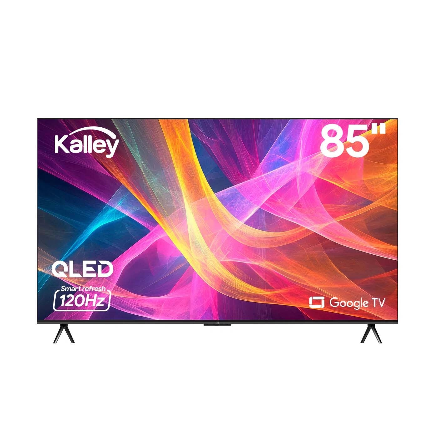 TV KALLEY 85" Pulgadas 149 cm 85GQ405 4K-UHD QLED Smart TV Google
