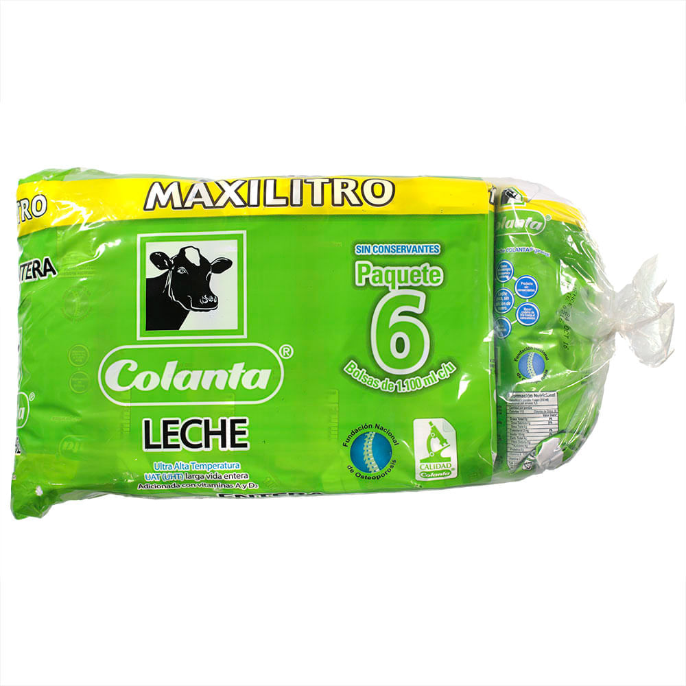 Leche Entera Bolsa X1100
