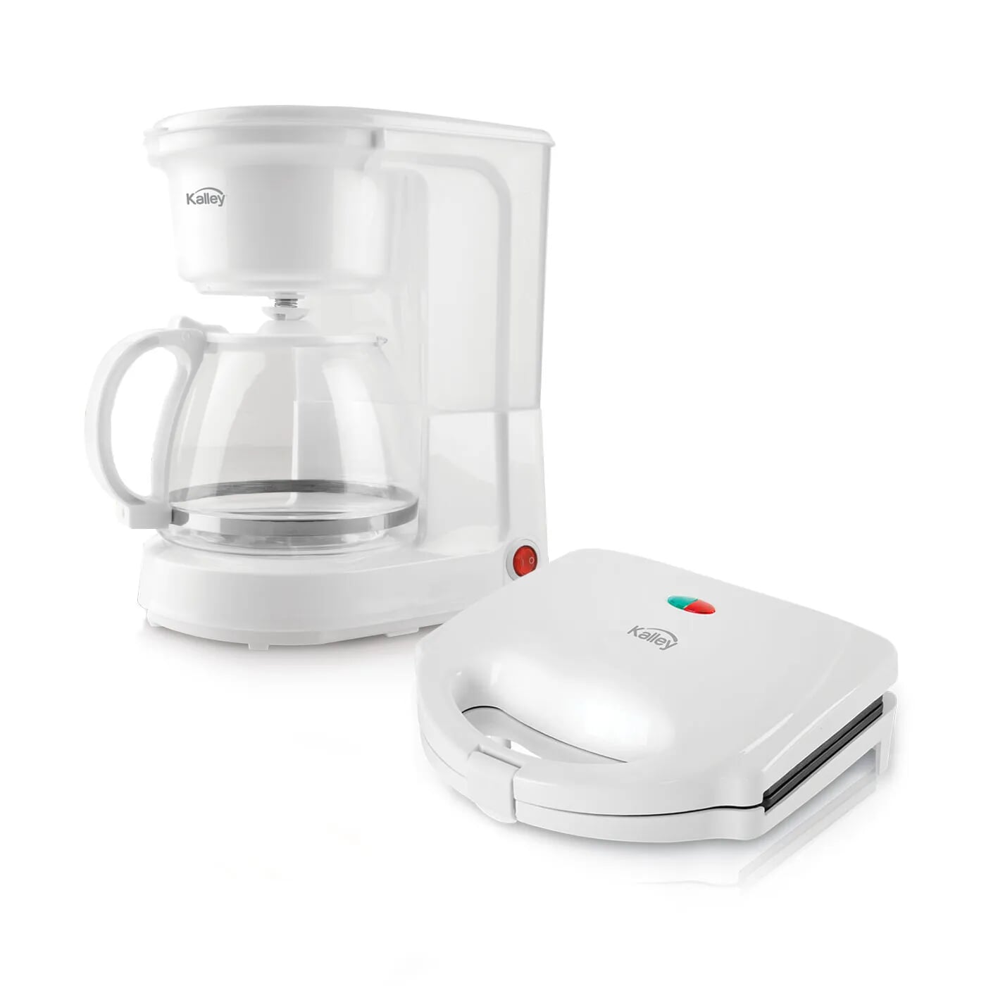 Combo KALLEY Cafetera K-CM100K + Sanduchera K-SM101