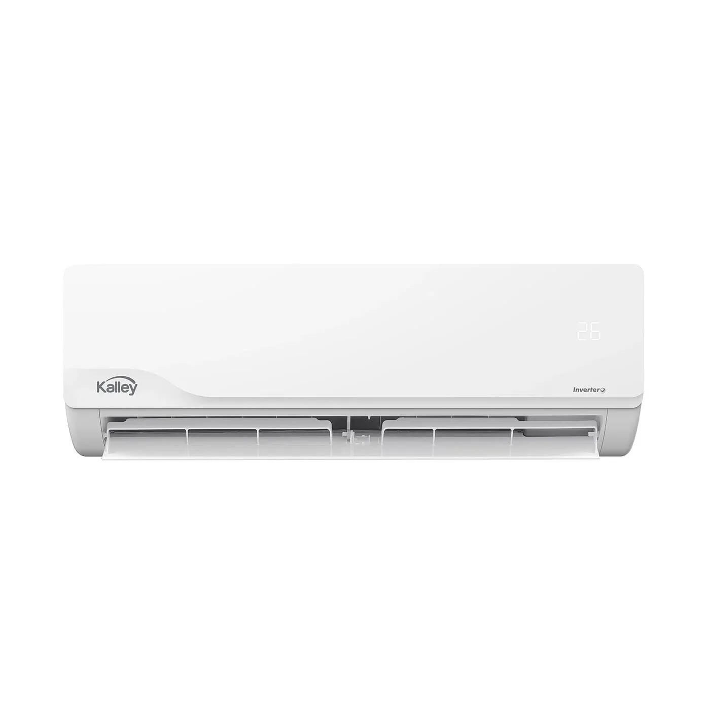 Aire acondicionado KALLEY 12.000BTU Tipo Split Inverter 115v K-A12D Blanco