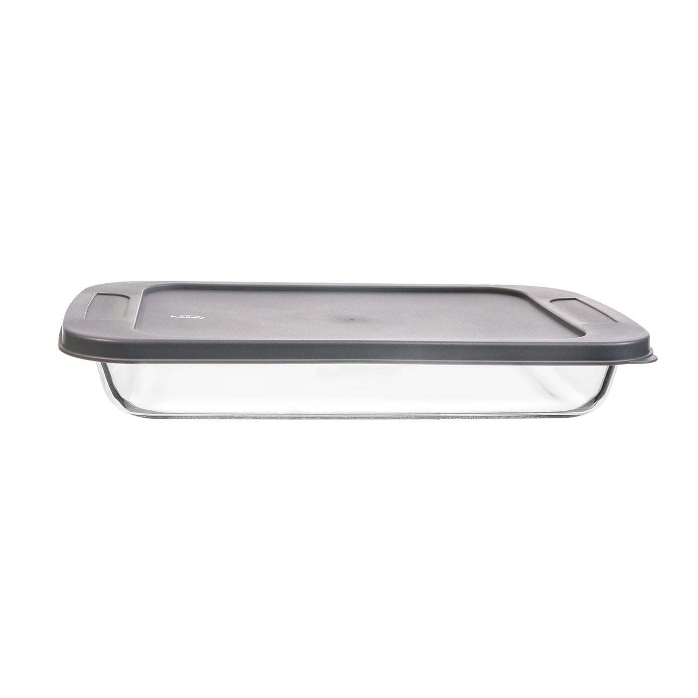 Refractaria Rectangular con Tapa Plástica KALLEY 2.2 Litros