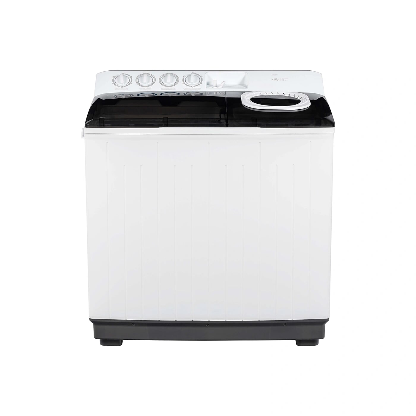 Lavadora KALLEY Semi automática Carga Superior 15 Kilos K-LAVSA15B Blanca