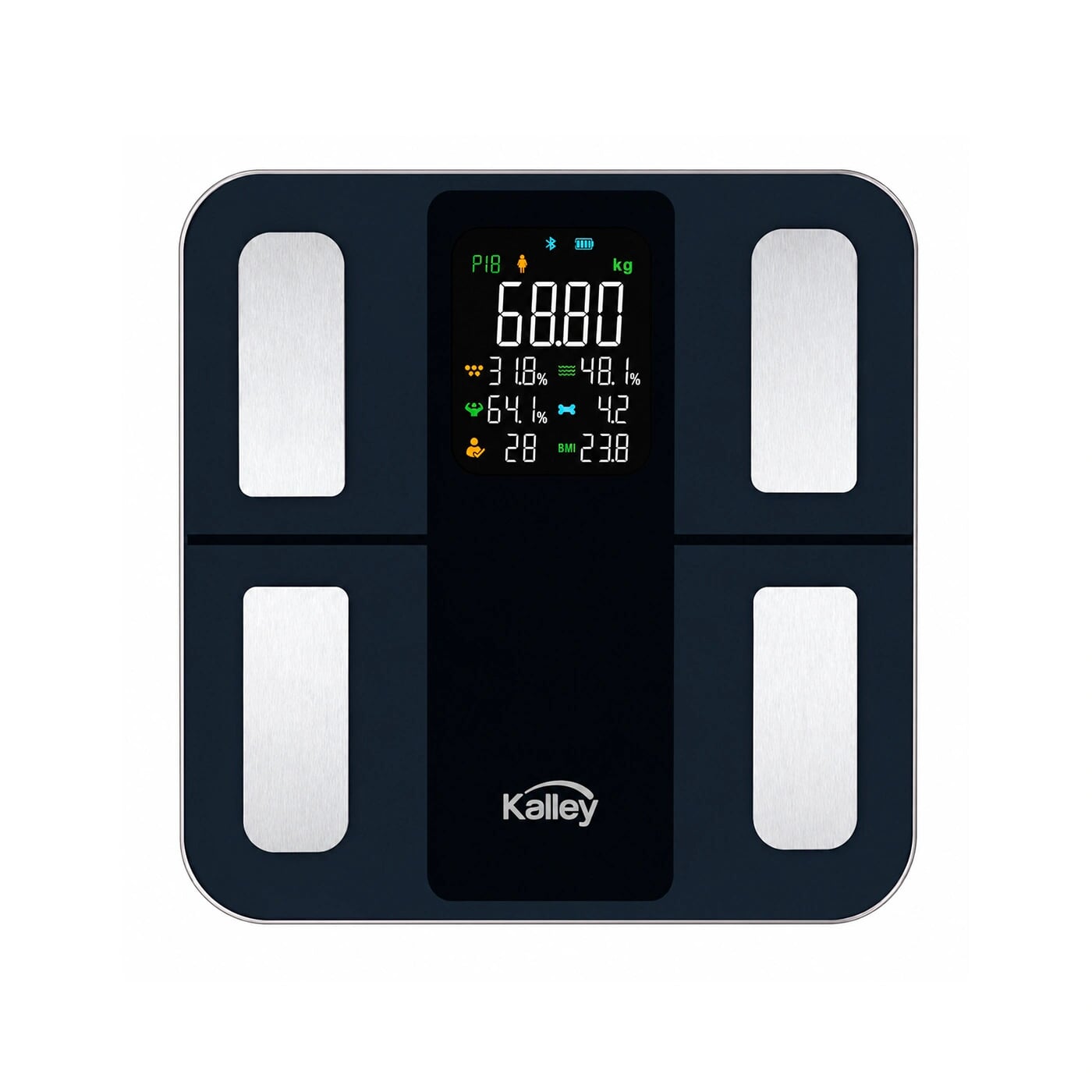 Báscula KALLEY Digital Inteligente Bluetooth K-BDI Negra