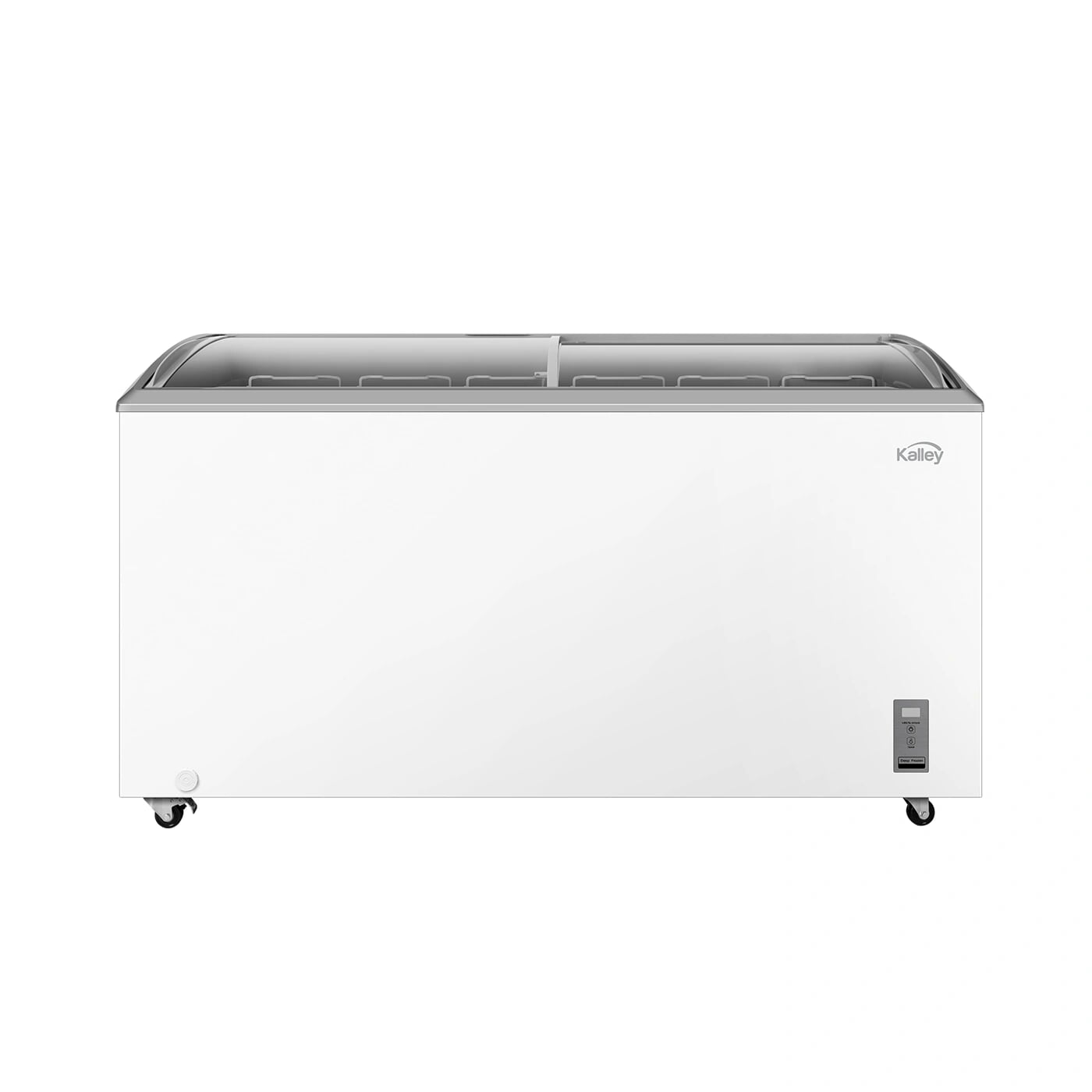 Congelador Horizontal KALLEY 405 Litros tipo Vitrina Inverter K-VH405LI Blanco