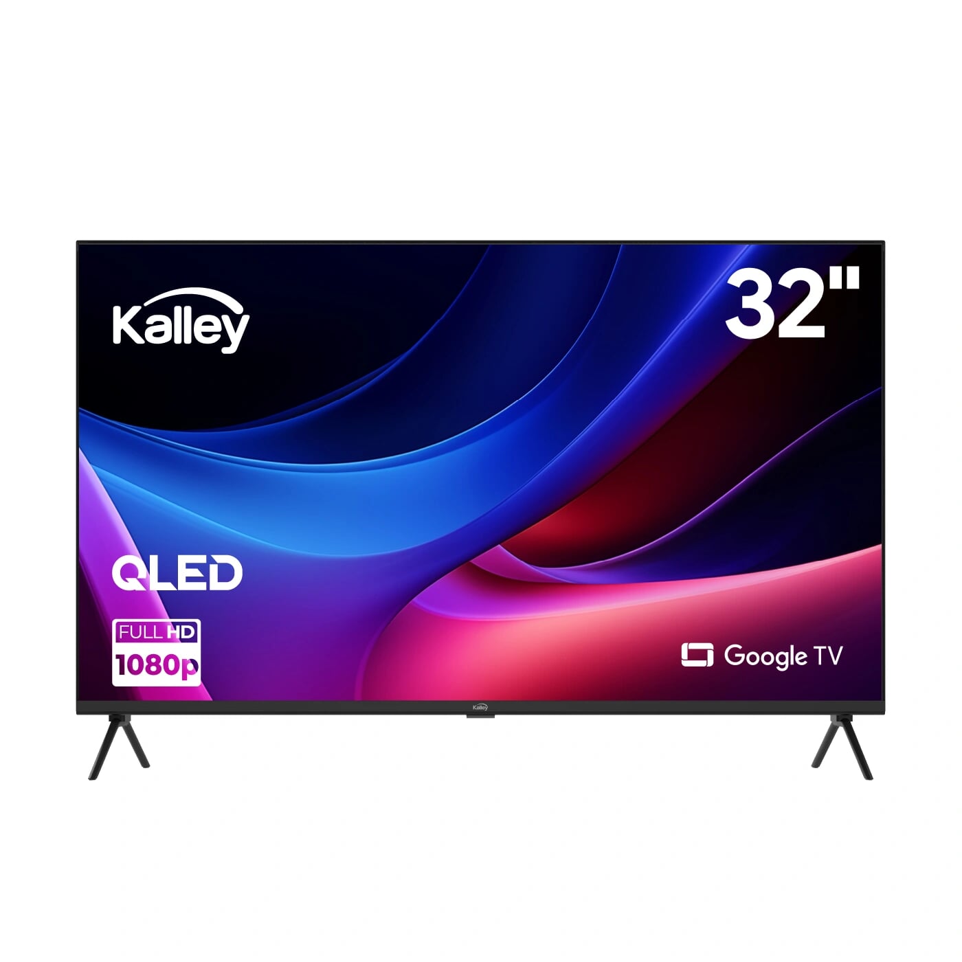 TV KALLEY 32" Pulgadas 80 cm 32GQ200 FHD QLED Smart TV Google