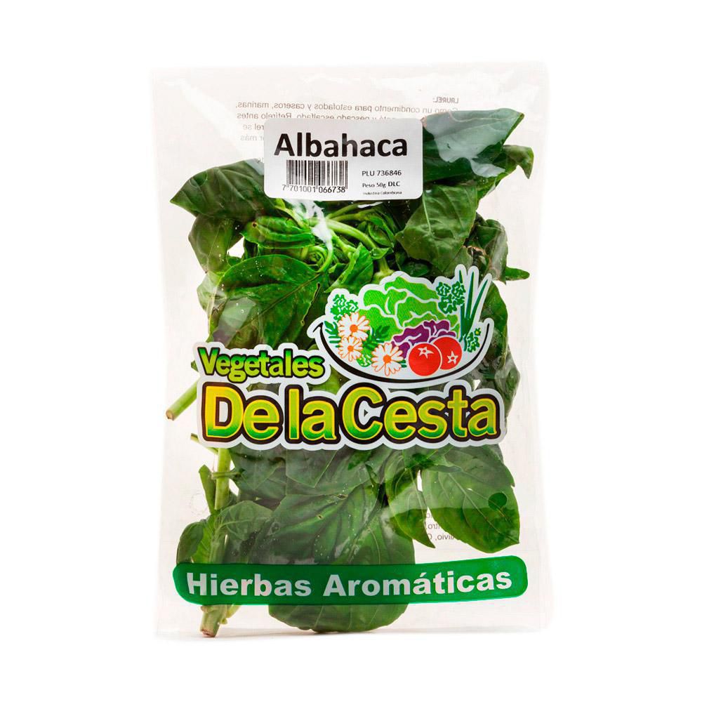 Sm Albahaca Fresca Bolsa 50 g
