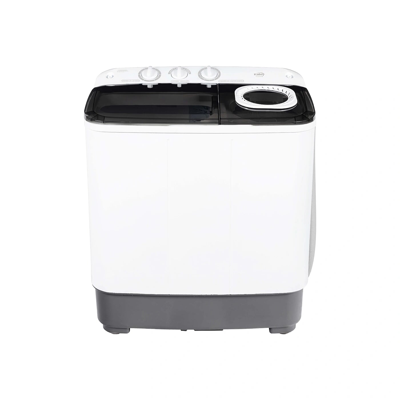 Lavadora KALLEY Semi automática Carga Superior 8 Kilos K-LAVSA8B Blanca