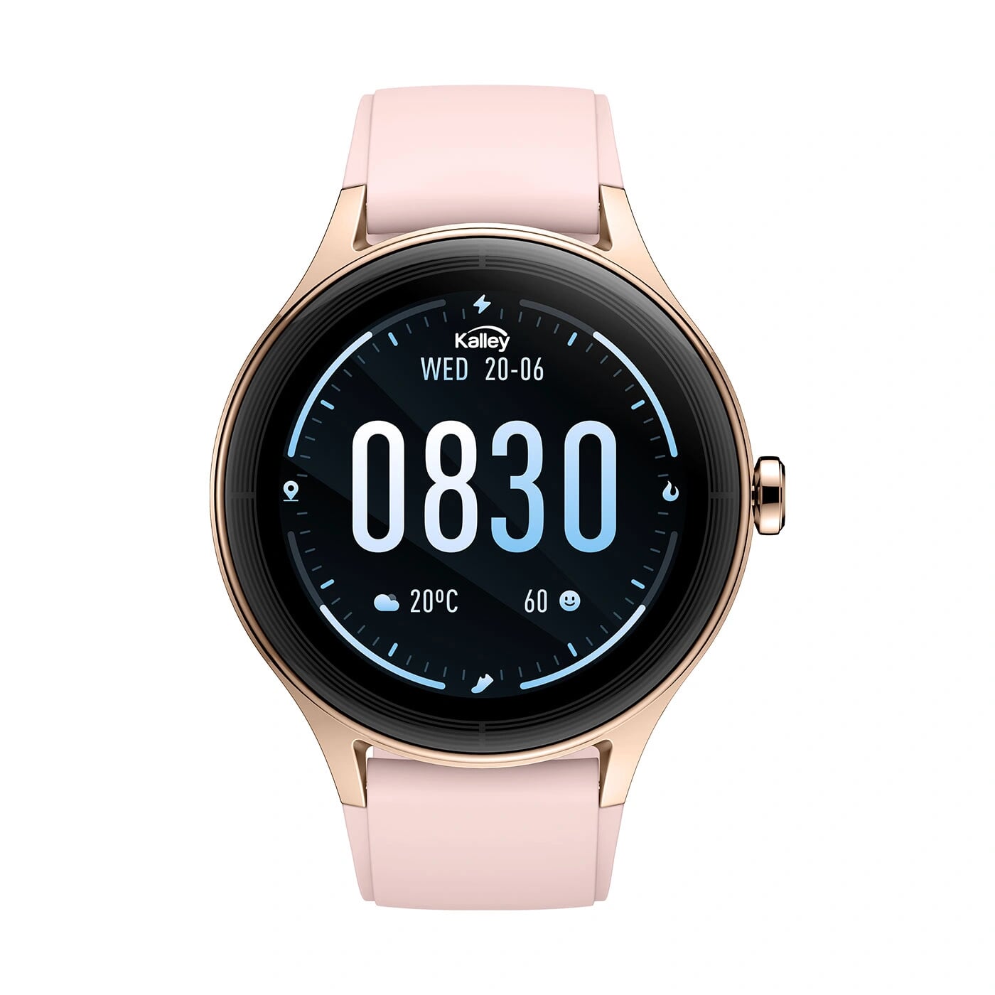 Reloj KALLEY K-SWPR 25mm Rosado|Crema