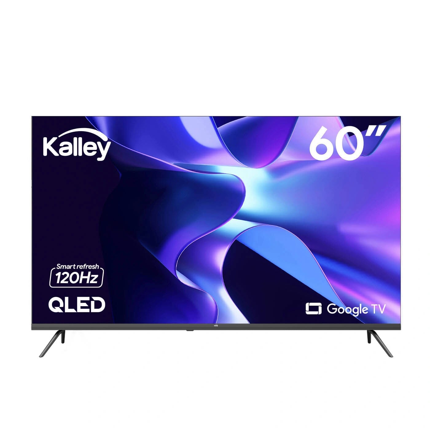 TV KALLEY 60" Pulgadas 152.4 cm 60GQ400 4K-UHD QLED Smart TV Google