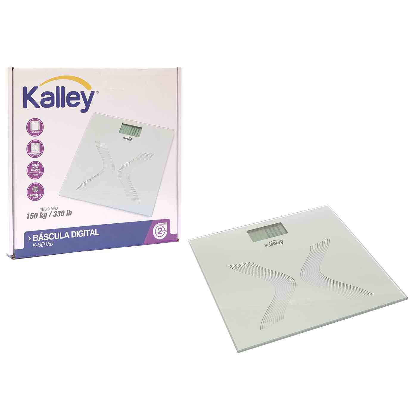 Báscula / Balanza Digital KALLEY Vidrio K-BD150