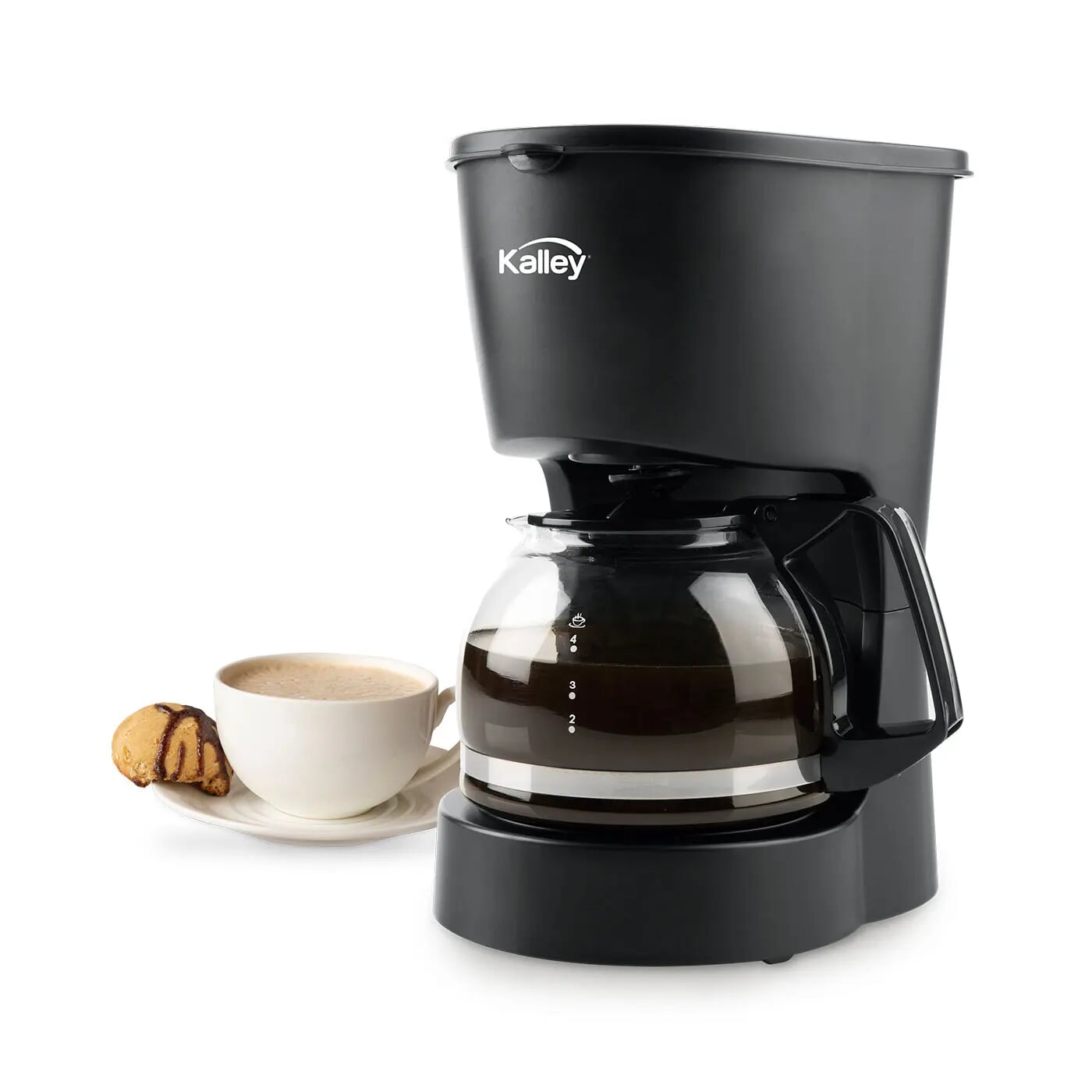Cafetera KALLEY 4 Tazas K-MCM4N Negro