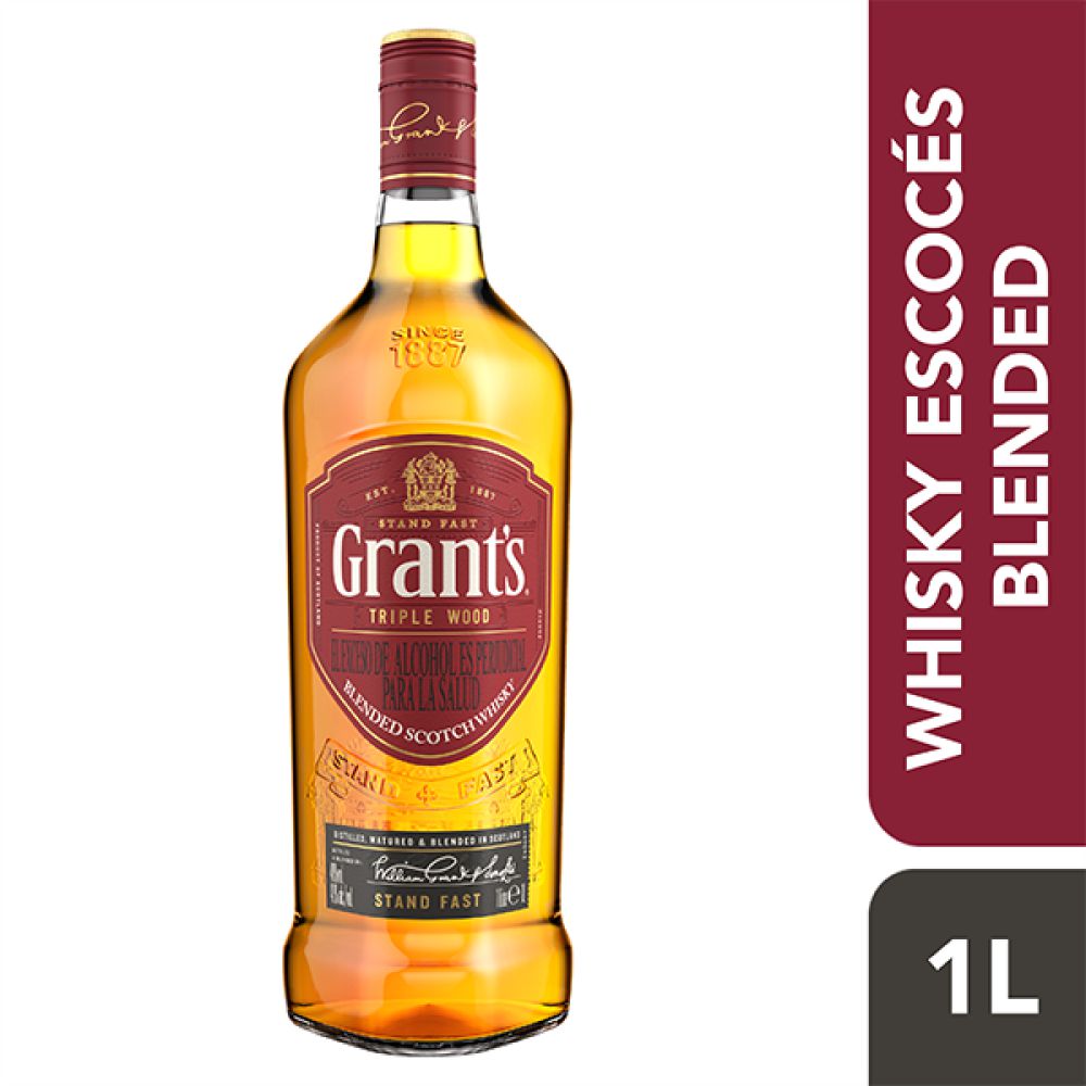 Grant'S Whisky GRANTS Blended Scotch 1l (1000 ml)