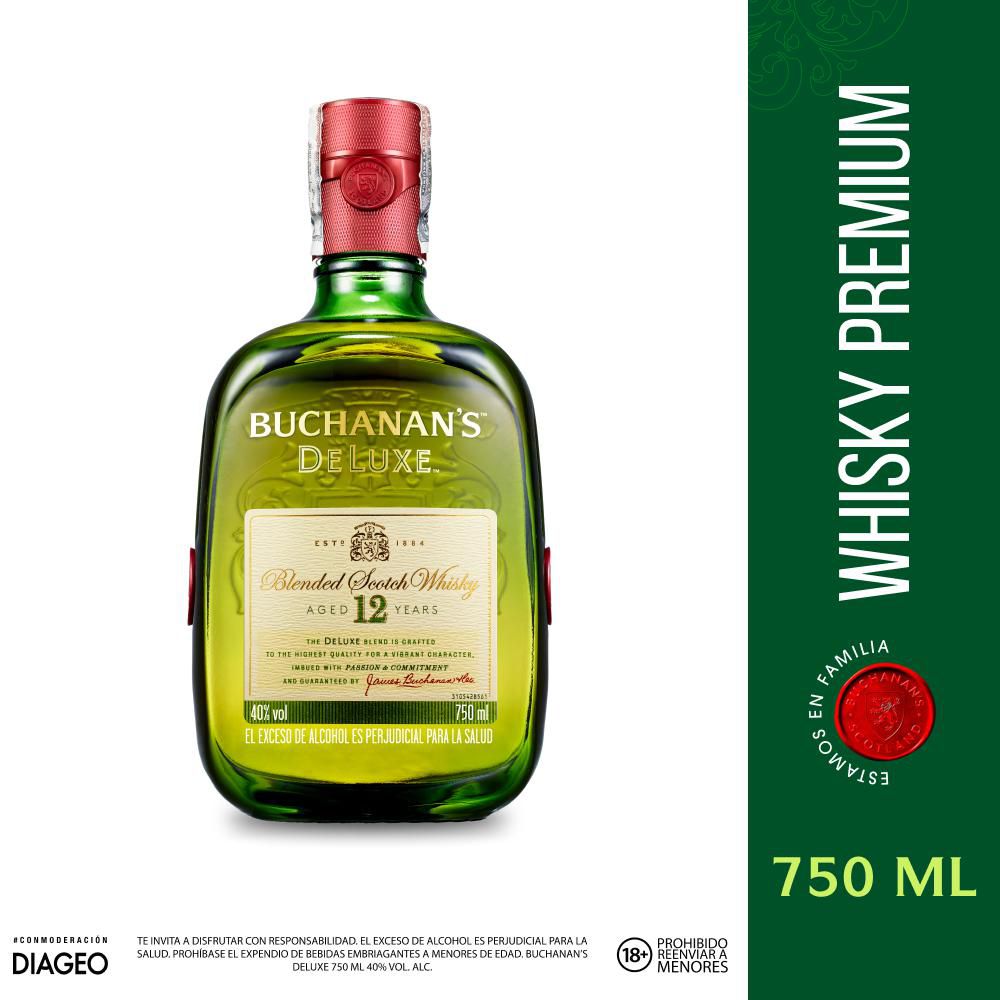 Whisky BUCHANAN S deluxe 12 Años (750 ml)