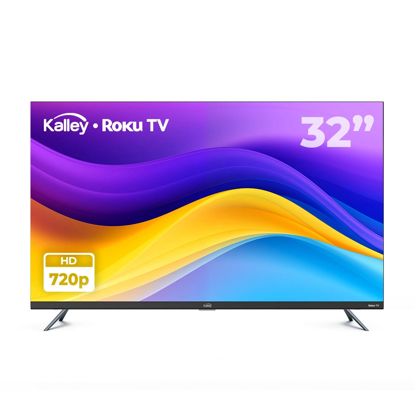 TV KALLEY 32" Pulgadas 80 cm K-RTV32 HD LED Smart TV Roku TV