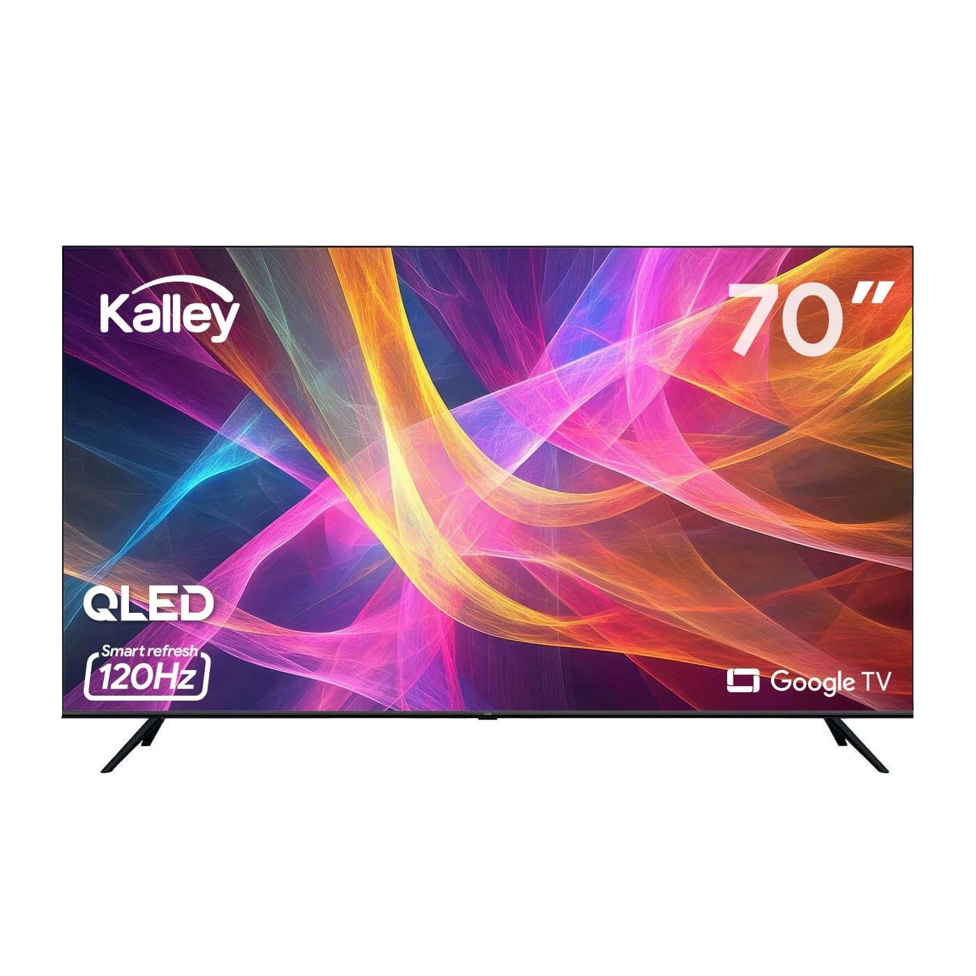 TV KALLEY 70" Pulgadas 177 cm 70GQ405 4K-UHD QLED Smart TV Google