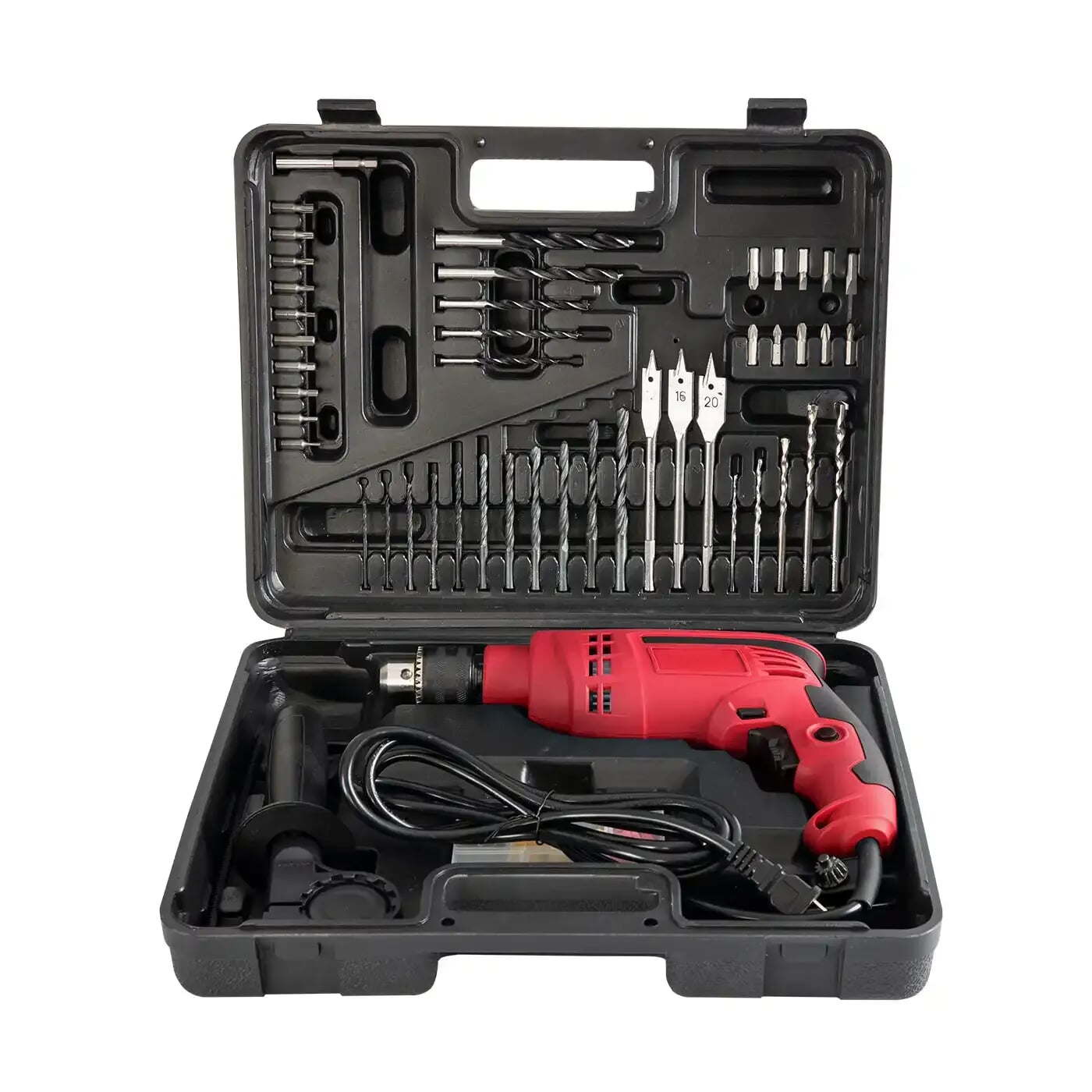 Kalley Taladro percutor 850w + Set herramientas K-SH850